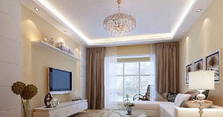 Натяжной потолок в гостиную Печора, цена от 6320 руб.